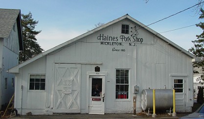 A view of the Current Haines Pork Shop